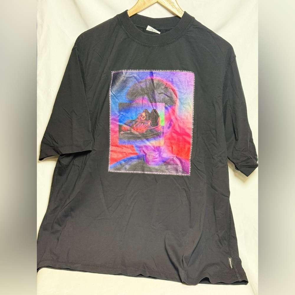 Authentic Marcelo Burlon x County of Milan Graphic T-Shirt – Size Medium
